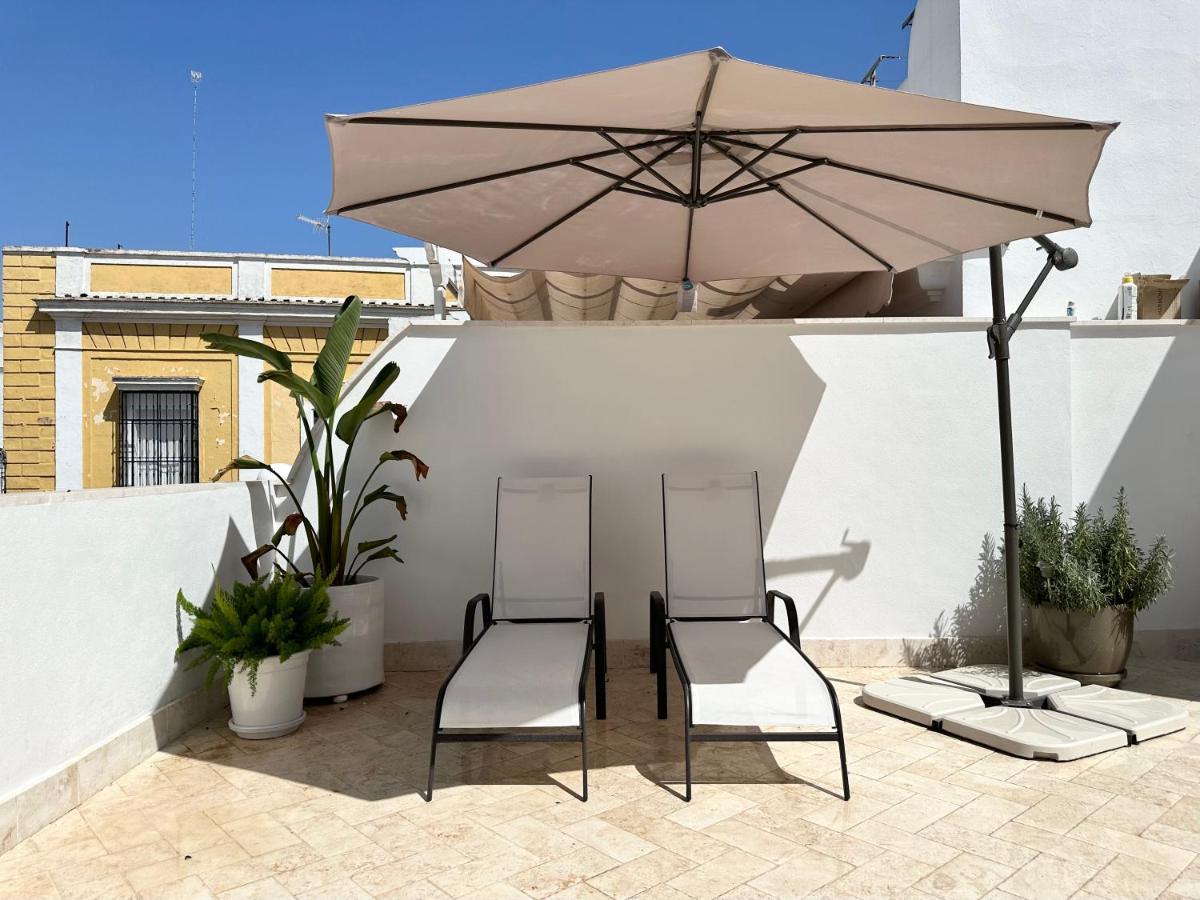 Apartamento Duplex Con Piscina Privada En Terraza 알칼라데과다이라 외부 사진