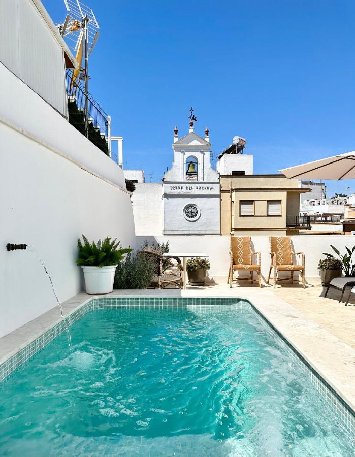 Apartamento Duplex Con Piscina Privada En Terraza 알칼라데과다이라 외부 사진